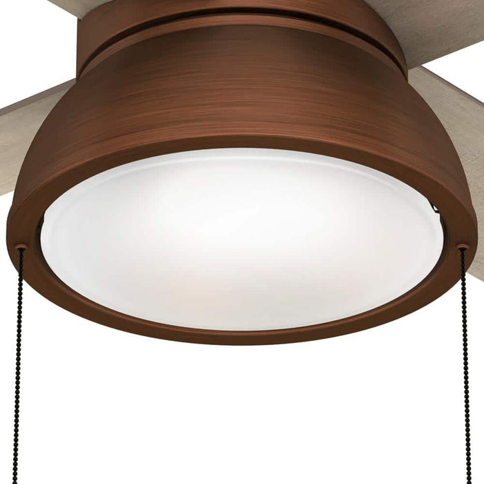 Hunter 36" Loki Ceiling Fan with LED Light Kit and Pull Chains