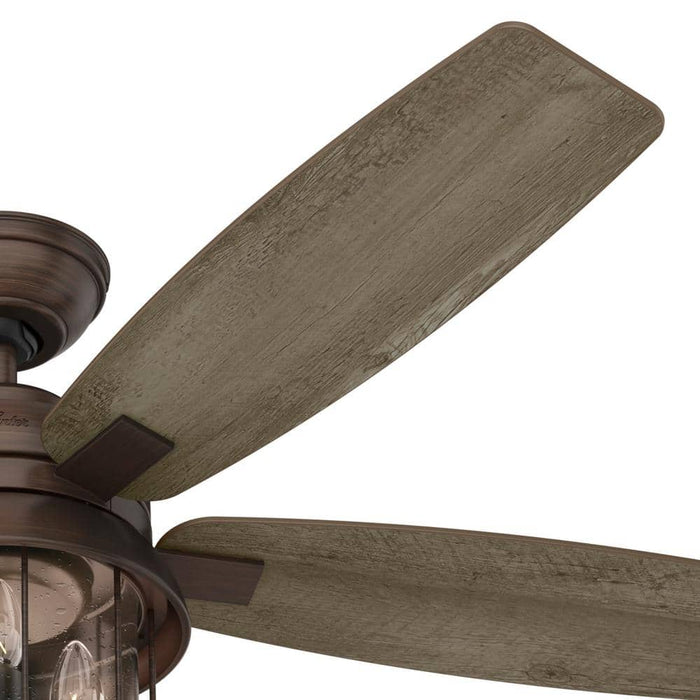 Hunter 52" Coral Bay Ceiling Fan with LED Light Kit and Handheld Remote