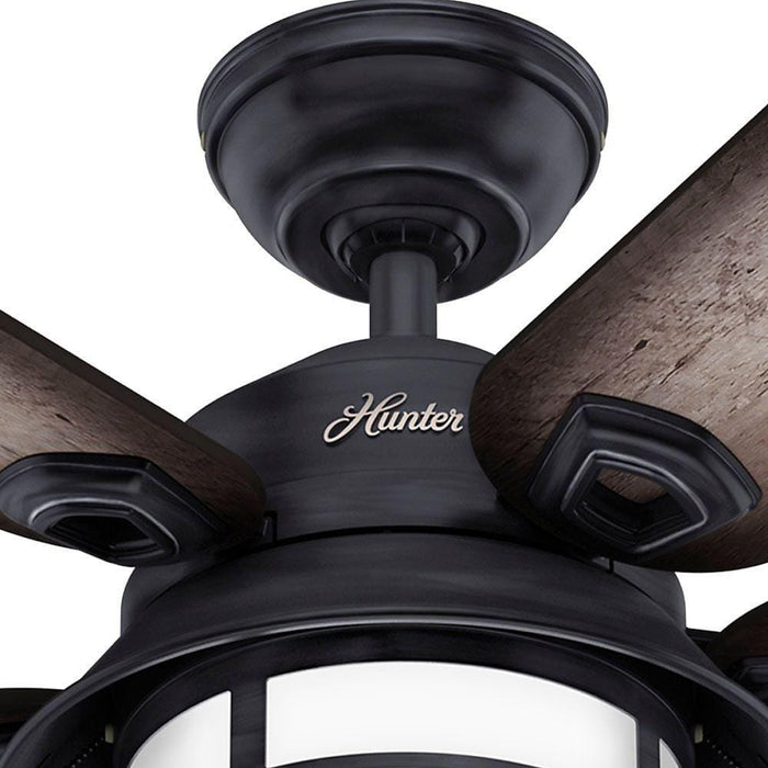 Hunter 54" Key Biscayne Ceiling Fan with LED Light Kit and Pull Chains