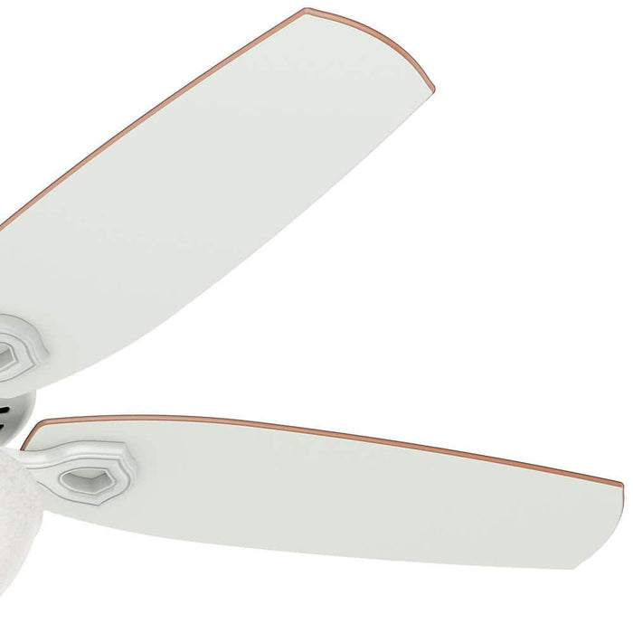 Hunter 52" Builder Ceiling Fan with LED Light Kit and Pull Chains