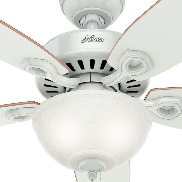 Hunter 52" Builder Ceiling Fan with LED Light Kit and Pull Chains